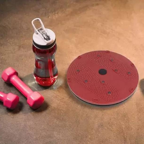 Newington Tummy Twister AB Exercise Acupressure Fat Burning Weight Loss Step Machine Red Ab Exerciser