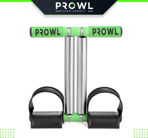 PROWL द्वारा Tiger Shroff Double Spring Tummy Trimmer for Men & Women Belly Fat Abs Exercise Equipment एब व्यायाम करने वाला