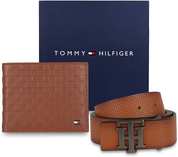 TOMMY HILFIGER Wallet & Belt Combo