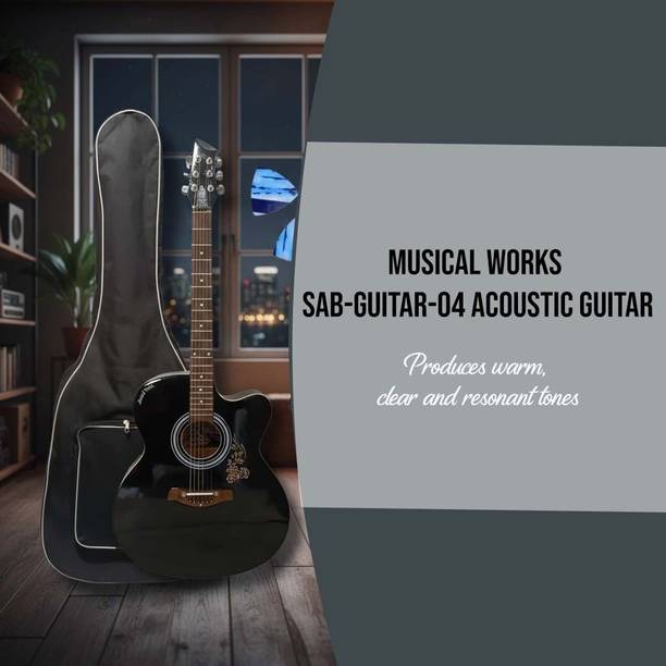 musical works SAB-GUITAR-04 Acoustic Guitar Tonewood Rosewood Right Hand Orientation