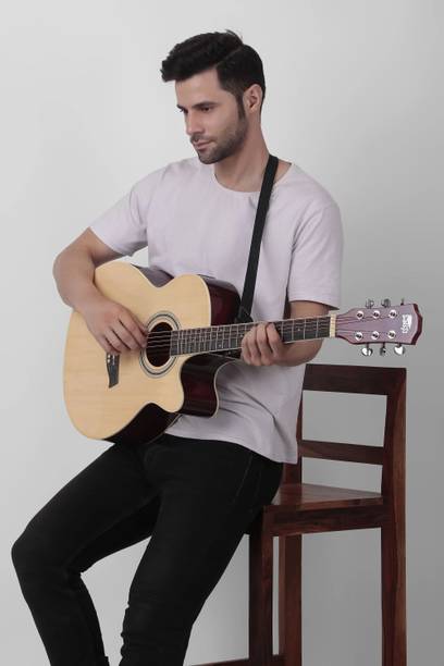 intern INT-P40CEQ-NT Acoustic Guitar Rosewood Indian Laurel Right Hand Orientation