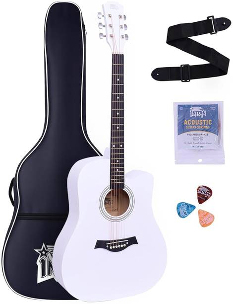 intern INT-P41C-WH | 41" Acoustic Guitar Meranti Rosewood Right Hand Orientation