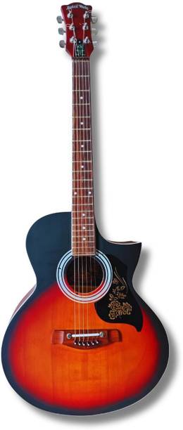 Musicall Works acoustick-guiitar-026 Acoustic Guitar Linden Wood Rosewood Right Hand Orientation