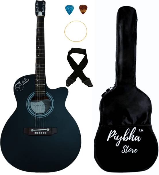 Piybha Store Acoustic guitar 39inch , with full trussrod Acoustic Guitar Linden Wood Rosewood Right Hand Orientation