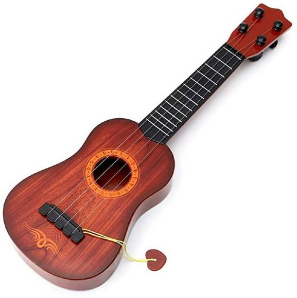FBOX String Acoustic Guitar Learning Kids Toy Acoustic Guitar Oak Wood Plastic Right Hand Orientation