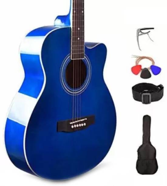 KADENCE KAD-FNTR-BLU-SC(with Online Classes) Acoustic Guitar Linden Wood Rosewood Right Hand Orientation