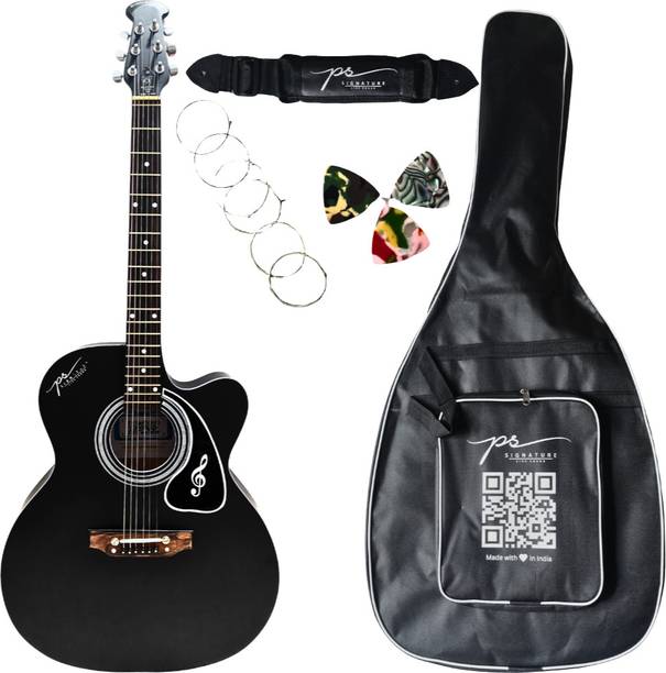 P S Signature BlackMate001 Acoustic Guitar Linden Wood Rosewood Right Hand Orientation