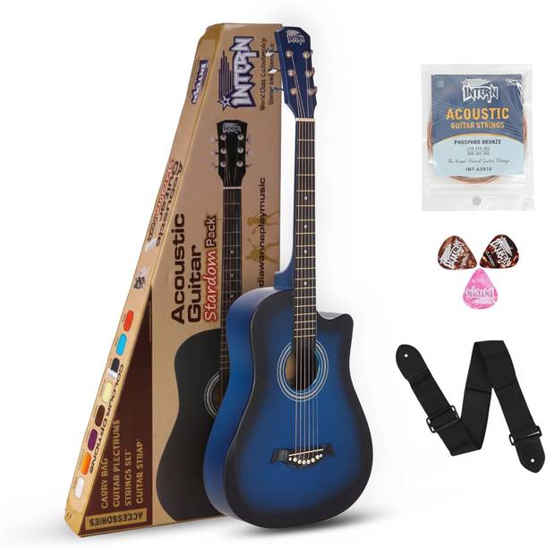 intern Cutaway Acoustic Guitar Pack -Humidity Proof body, Bend resistance Acoustic Guitar Carbon Fibre Carbon Fibre Right Hand Orientation