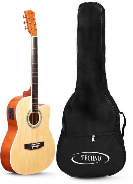 TECHNO 39 Cutaway Acoustic Guitar – Spruce Top, Linden Back & Sides, Rosewood Fretboard Acoustic Guitar Spruce Rosewood Right Hand Orientation