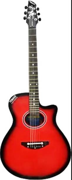 YEMAHAA CM2 RED Semi-acoustic Guitar Mahogany Rosewood Right Hand Orientation
