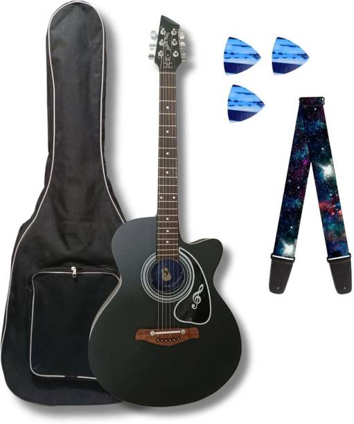 Musicall Works acoustick-guiitar-001 Acoustic Guitar Linden Wood Rosewood Right Hand Orientation