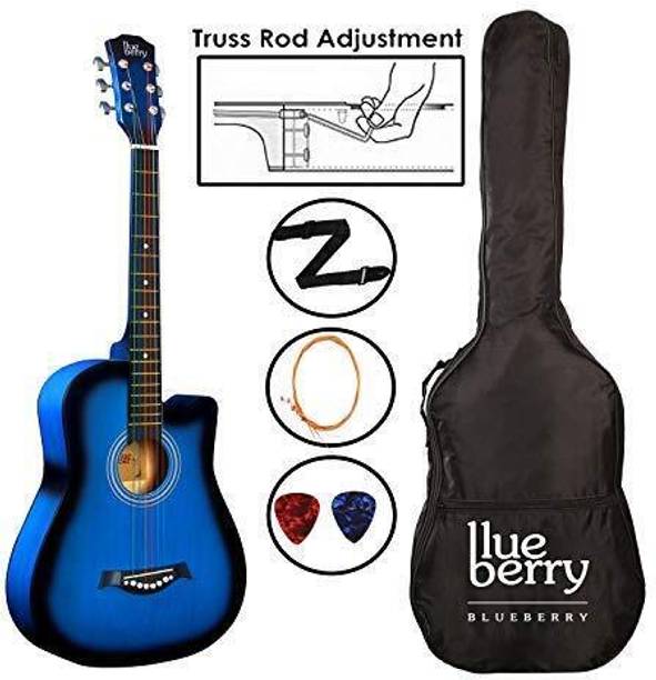 BLUEBERRY 38C IN Acoustic Guitar Basswood, Mahogany, Rosewood Rosewood Right Hand Orientation