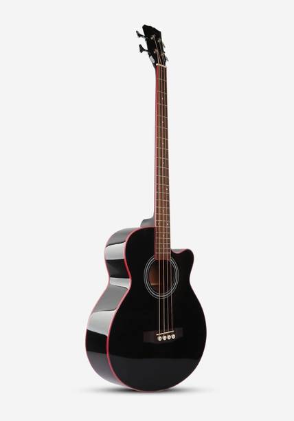 smiger G-MBS-50 BK Semi-acoustic Guitar Spruce Rosewood Right Hand Orientation