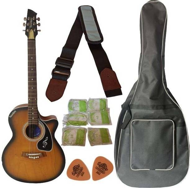 MUSICALWORK acousttikk-guiitar new-003 Acoustic Guitar Linden Wood Rosewood Right Hand Orientation