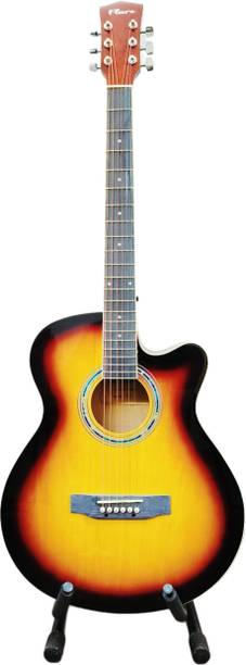Flare FL-19SB Acoustic Guitar Basswood Guitar (Sunburst) 38 inches Acoustic Guitar Basswood Basswood