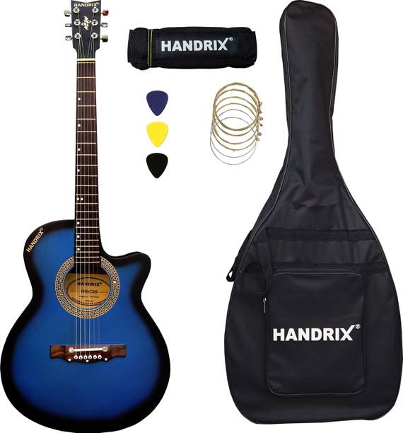 Handrix HSC 39 Acoustic Guitar Linden Wood Rosewood Right Hand Orientation