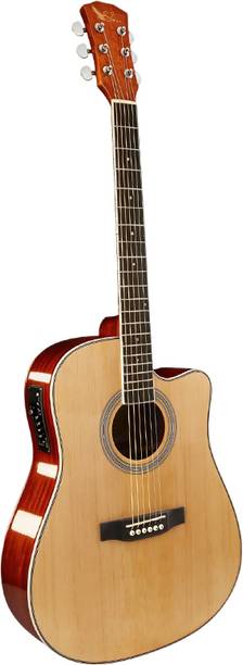 swan7 ST-41C Semi-acoustic Guitar Mahogany Rosewood Right Hand Orientation