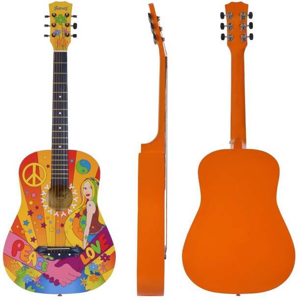 Juarez JRZ38CTN Acoustic Guitar Linden Wood Rosewood Right Hand Orientation