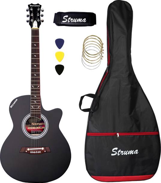 Struma Black 001 Acoustic Guitar Tonewood, Rosewood Tonewood Right Hand Orientation