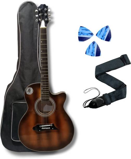 Musicall Works acoustick-guiitar-006 Acoustic Guitar Linden Wood Rosewood Right Hand Orientation