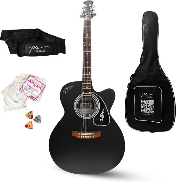 P S Signature BlackMate001 Acoustic Guitar Linden Wood Rosewood Right Hand Orientation