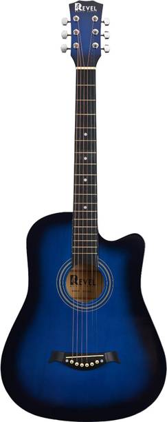 REVEL Glossy Cutaway Acoustic Guitar Acoustic Guitar Basswood Basswood Right Hand Orientation