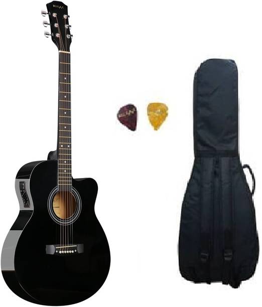Belear K-920BK CEQ Semi-acoustic Guitar Basswood Tech Wood Right Hand Orientation