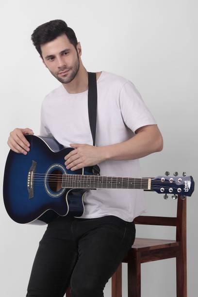 intern INT-P40CEQ-BL Acoustic Guitar Rosewood Rosewood Right Hand Orientation