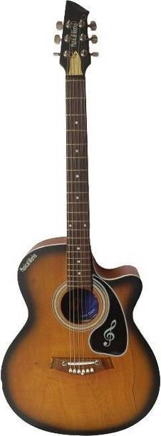 Musicall Works acoustick-guiitar-003 Acoustic Guitar Linden Wood Rosewood Right Hand Orientation