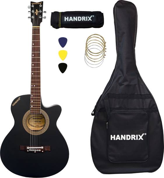 Handrix HSC 39 Acoustic Guitar Linden Wood Rosewood Right Hand Orientation
