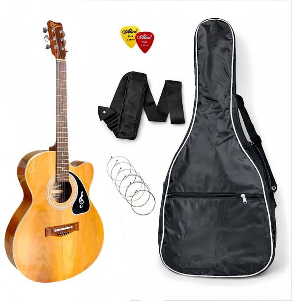 RareTOW R.TOW-LIGHT BROWN-002 Full truss rod Acoustic Guitar Linden Wood Rosewood Right Hand Orientation