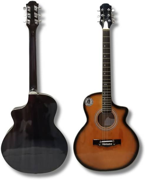 Musicall Works acoustick-guiitar-017 Acoustic Guitar Linden Wood Rosewood Right Hand Orientation