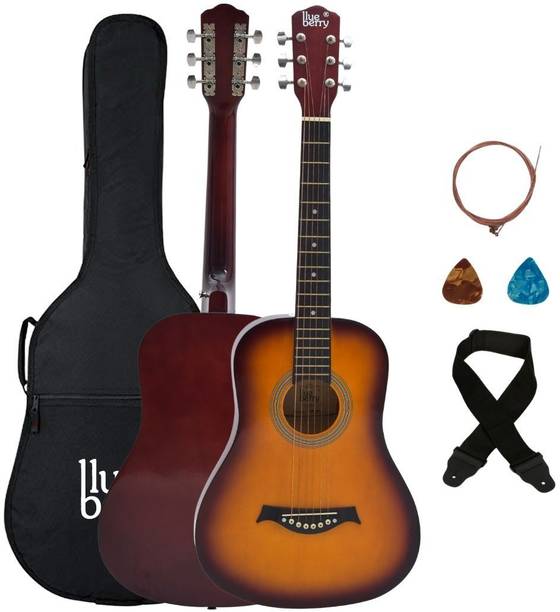 BLUEBERRY ,VIP-300, 30 Inch Acoustic Guitar Basswood, Linden Wood Tech Wood Right Hand Orientation