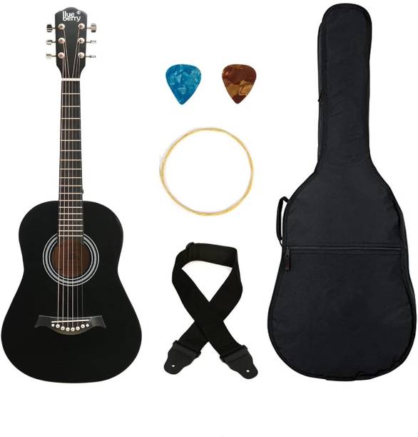 BLUEBERRY ,VIP-340, 34 Inch Acoustic Guitar Basswood, Mahogany, Linden Wood Tech Wood Right Hand Orientation