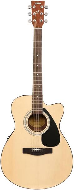 YAMAHA FSX80C Semi acoustic cutaway guitar (natural) Acoustic Guitar Spruce Rosewood Right Hand Orientation