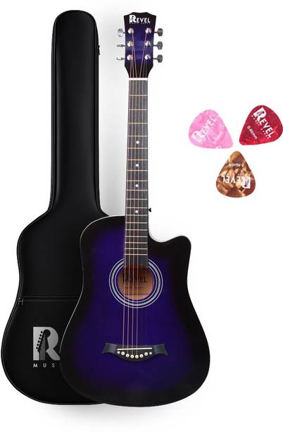 REVEL RVL-38G-VT Acoustic Guitar Basswood Basswood Right Hand Orientation