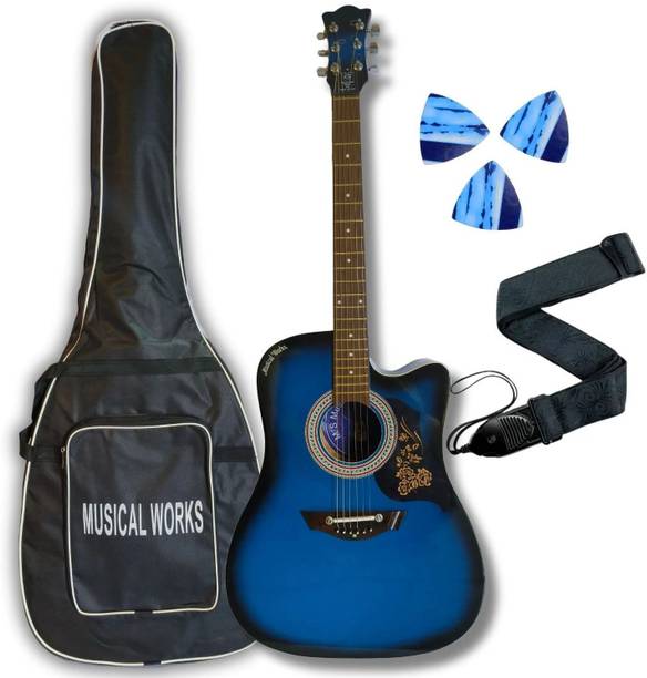 Musicall Workks acousttikk-guiitar new-028 Acoustic Guitar Linden Wood Rosewood Right Hand Orientation