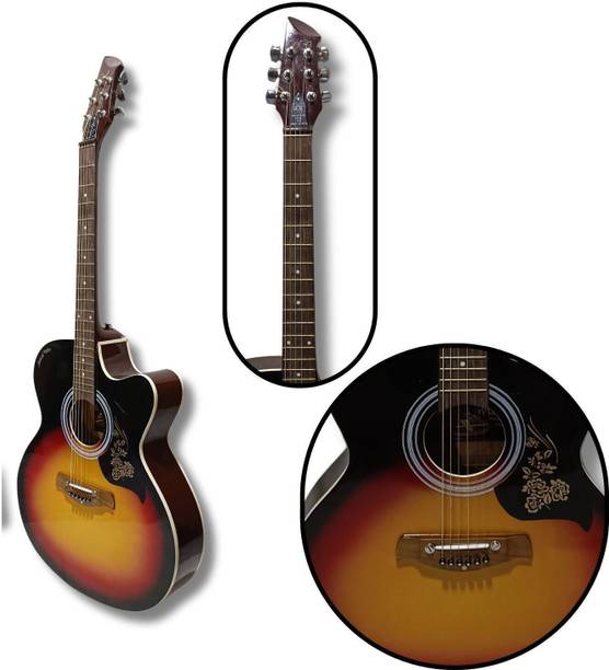 Musicalworkss acoustick-guitar-034 Acoustic Guitar Linden Wood Rosewood Right Hand Orientation