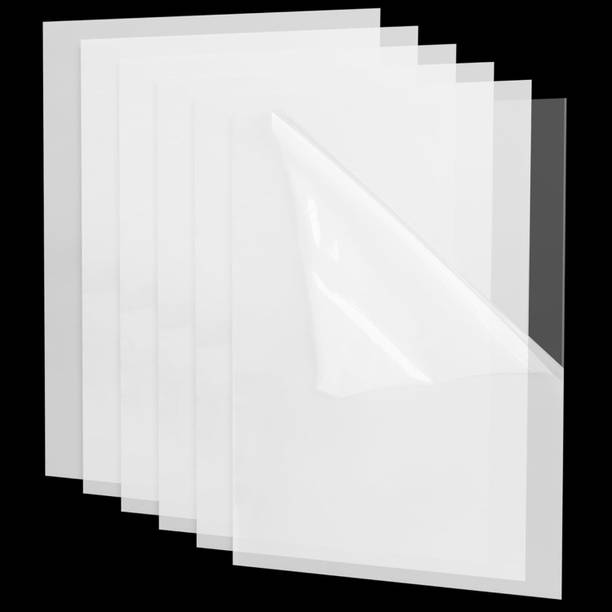 GGDecor Clear/Transparent Acrylic 6 Pieces Plexiglass Sheet (12"x 8) 30.45 cm Acrylic Sheet