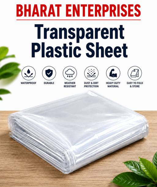 BHARATENTRPRISES Clear Shield Transparent Plastic Sheet size 3*5 183 cm Acrylic Sheet