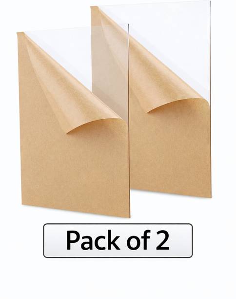 Acryc Studio Transparent Acrylic Sheets Plexiglass Pack of 2,For Sign, DIY Craft, Photo Frame 7 inch Acrylic Sheet
