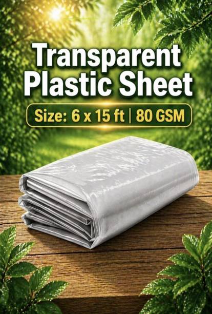 BHARATENTRPRISES ClearShield Transparent Plastic Sheet size 6*10 183 cm Acrylic Sheet
