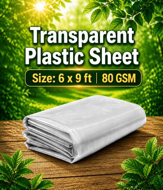 BHARATENTRPRISES Clear Shield Transparent Plastic Sheet size 6*9 PACK OF 1 183 cm Acrylic Sheet