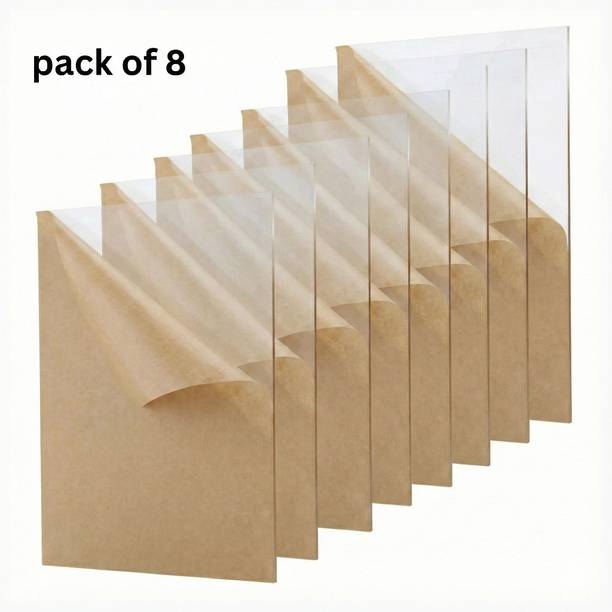 AKII Transparent Acrylic Sheets 4x6' | Plexiglass Clear Sheet for DIY Art, Craft 6 inch Acrylic Sheet