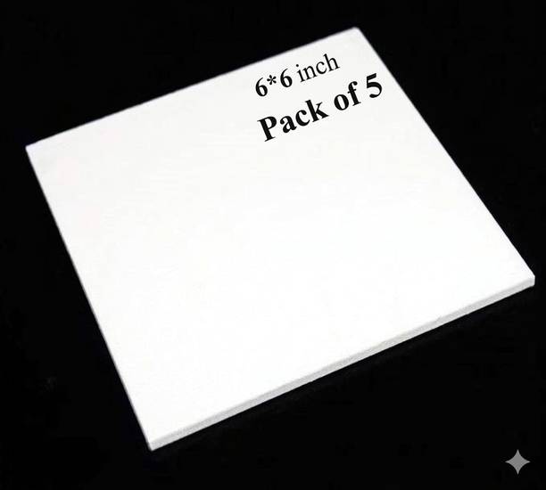 Porpoise White 6inch * 6inch 5 piece 15.2 cm Acrylic Sheet