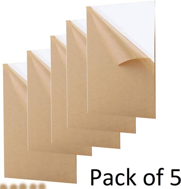 Classic Concepts Transparent Acrylic Sheets Plexiglass Sheets Pack of 5 for DIY Art & Craft 4 x 6 inch Acrylic Sheet