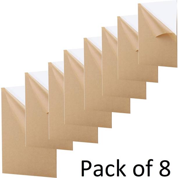 UraXx Transparent Acrylic Sheets Plexiglass Sheets Pack of 8 for DIY Art & Craft 5 x 7 inch Acrylic Sheet