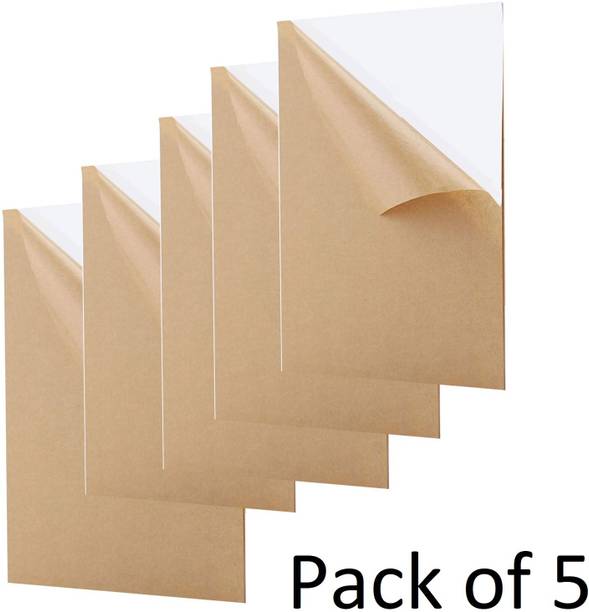 UraXx Transparent Acrylic Sheets Plexiglass Sheets Pack of 5 for DIY Art & Craft 5 x 7 inch Acrylic Sheet