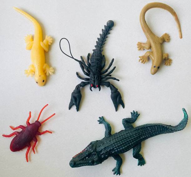 Tik C cute scorpion,crocodile and lizard gang