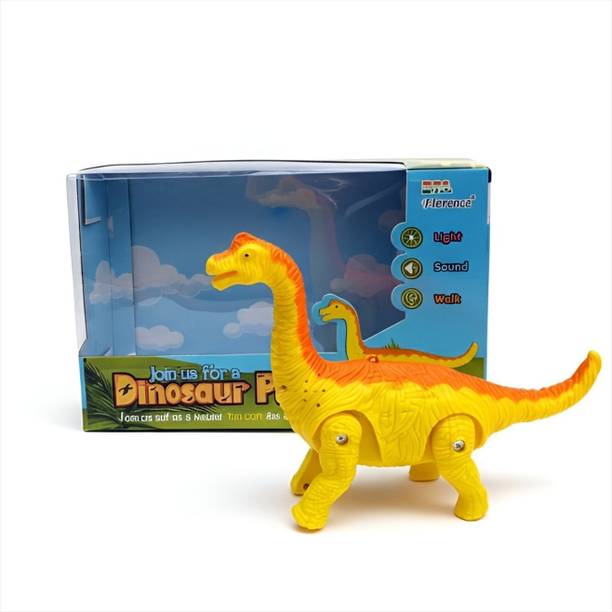 XQZMEE Musical Dinosaur Toy | Wild Animal Dragon Toy for Kids with Light, Sound